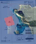 Site Location relative to Port Mouton Island