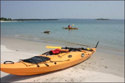 Blue waters of Port Mouton Bay