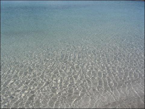 Clear waters